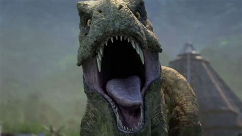 Netflixs Jurassic World Camp Cretaceous Season 2 Clip Apresenta T Rex
