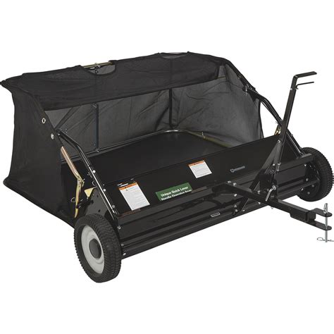 Strongway 42inw Lawn Sweeper — 13 Cu Ft Capacity Northern Tool