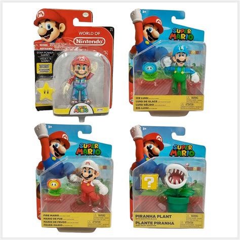 22 Figuras De Colección Super Mario World Of Nintendo Mercado Libre