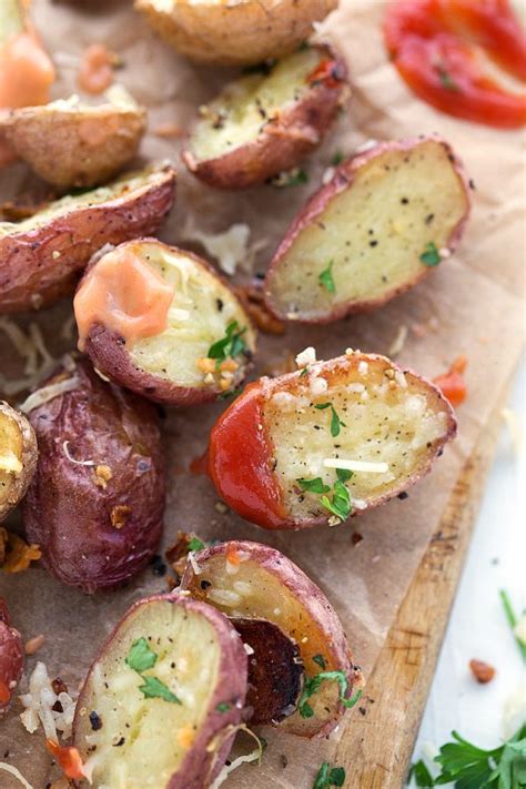 Please check out tara's other recipes she submitted, you wouldn't be sorry. Roasted Garlic Parmesan Red Potatoes with Homemade Fry ...