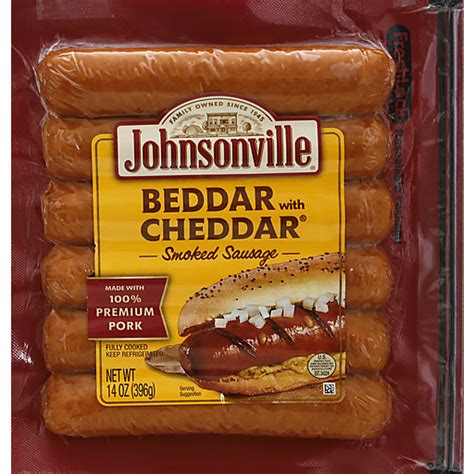 Johnsonville Beddar With Cheddar Smoked Brats And Sausages Priceless