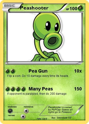 Pokémon Peashooter 616 616 Pea Gun My Pokemon Card