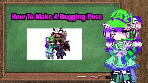 🫂 How To Make A Hugging Pose In Gacha Club 🫂 Tutorial Youtube