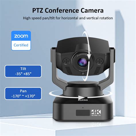 Buy Zoom Certified Nexigo N990 4k Ptz Zoomable Webcam Sony Starvis