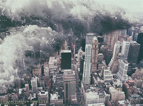 Tsunami Hits New York City Flickr Photo Sharing
