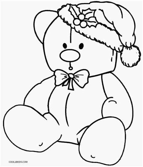 Find the winter coloring page is a coloring page from winter coloring book.let your children this page contains birthday teddy bear with heart coloring page. Printable Teddy Bear Coloring Pages For Kids | Cool2bKids
