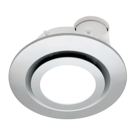 It doesn't only save you the extra installation cost of shopping around for a suitable bathroom exhaust fan with heater and light requires a lot of effort except you know exactly what you are looking for. Starline Round Exhaust Fan with LED Light | Mercator