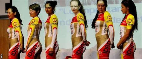 Naked Team Cycling Kit Defended By Colombian Rider Bbc Sport