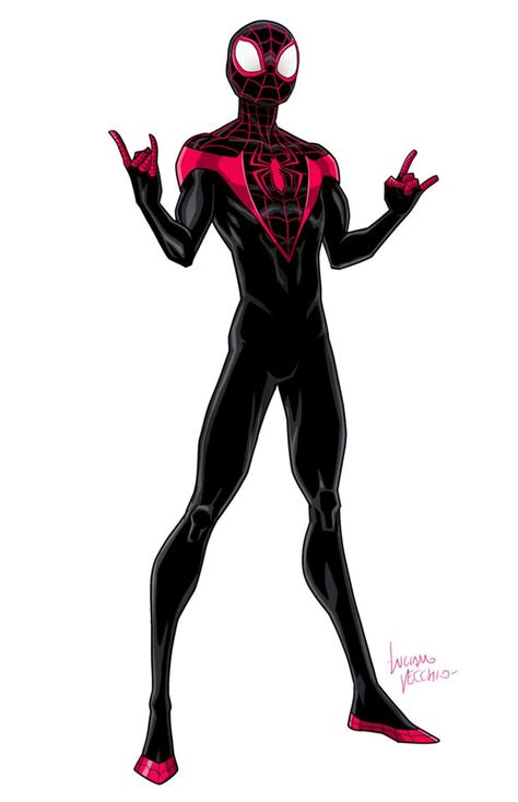 Miles Morales Spiderman By Lucianovecchio On Deviantart In 2021 Miles