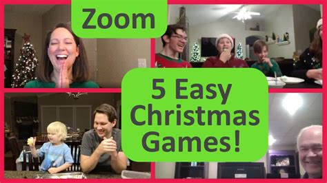 Download 5 Easy Zoom Virtual Christmas Party Games—best Christmas