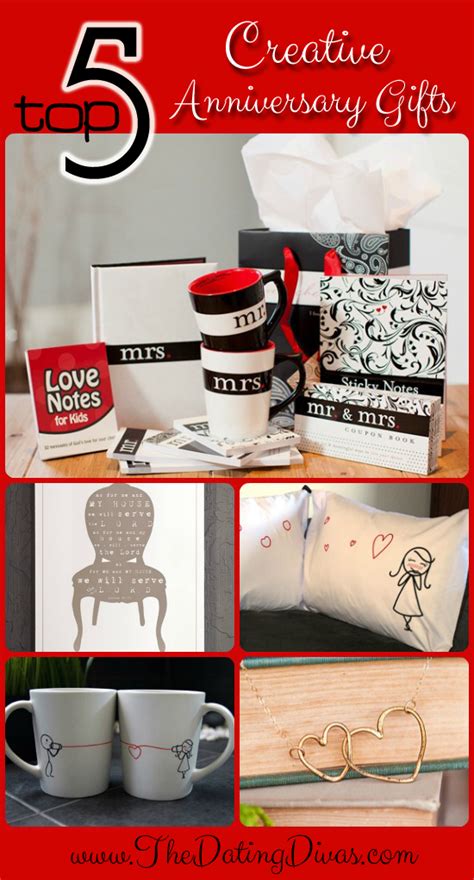 Creative anniversary gift ideas for him. Top 5 Creative Anniversary Gifts