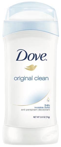 Dove Invisible Solid Anti Perspirant Deodorant Original Clean Source