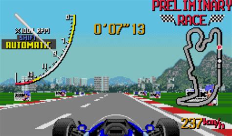 Megadriving Ayrton Sennas Super Monaco Gp Ii Sega Addicts
