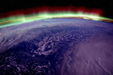 The Northern Lights As Seen From The International Space Station On Jan