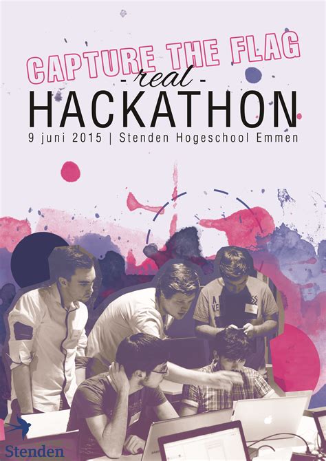 Poster Voor Evenement Capture The Flag Real Hackathon Op Stenden