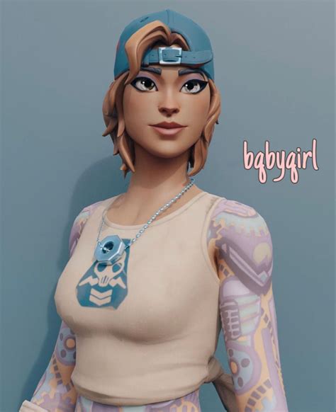 Fortnite Girl Concept Sparkplug In Jules Outfit 💙