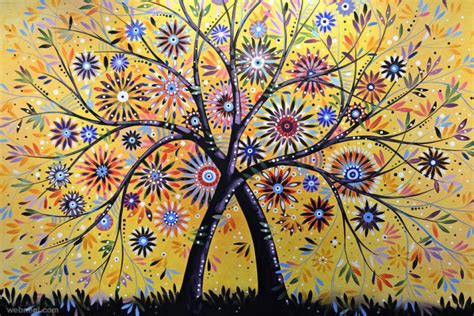 35 Stunning And Beautiful Tree Paintings For Your Inspiration