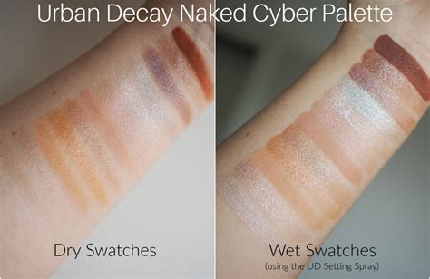 New Urban Decay Naked Cyber Swatches Review Laura Louise Makeup
