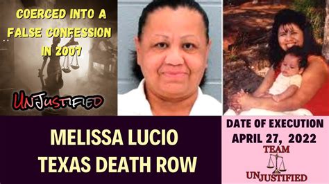 Melissa Lucio State Of Texas Execution Set For April 27 2022 Youtube