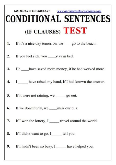 Conditional Sentences If Clauses English Grammar Fce Cae Cpe Zero