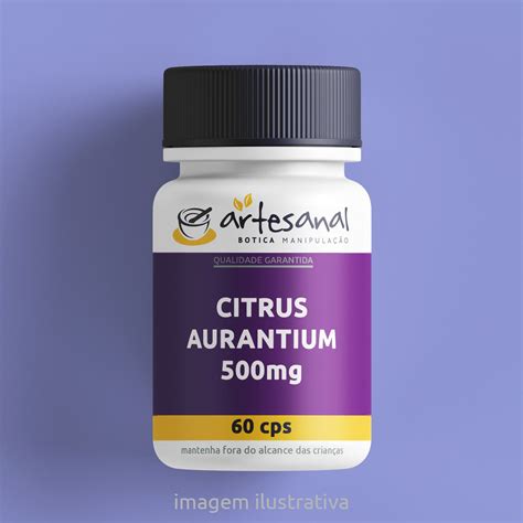 Citrus Aurantium 500mg 60 Cps