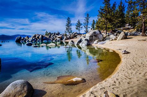 Chimney Beach Lake Tahoe Shoreline Photograph By Scott Mcguire Pixels