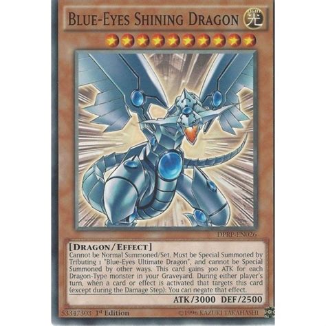 Yu Gi Oh Trading Card Game Yu Gi Oh Blue Eyes Shining Dragon Dprp