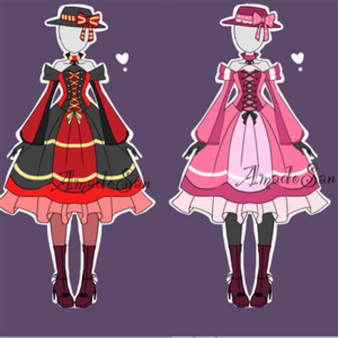Victorian Outfits Adoptable Closed By As Adoptables On Deviantart