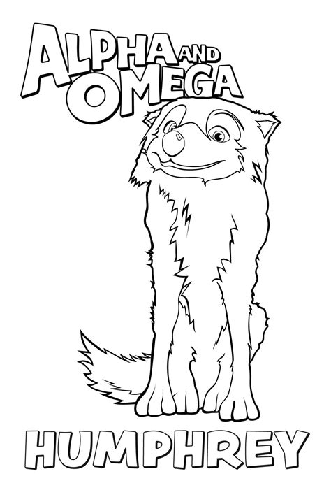 Humphrey Coloring Page Alpha And Omega Photo 37196788 Fanpop