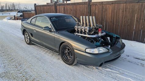 Photos Cette Incroyable Ford Mustang Possède 8 Turbos Et 1000 Chevaux