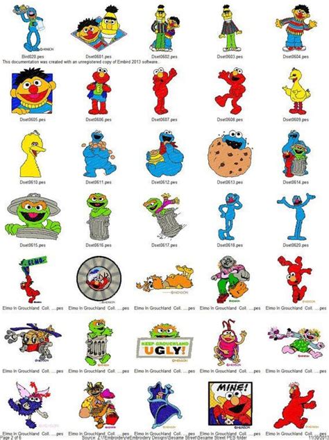 Pin On Sesame Street Characters