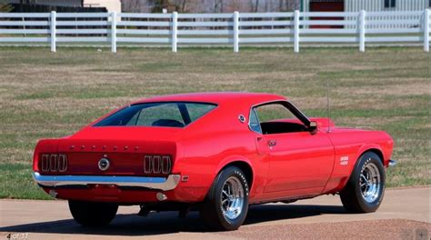 Candy Apple Red 1969 Ford Mustang Boss 429 Ford Mustang Boss Classic