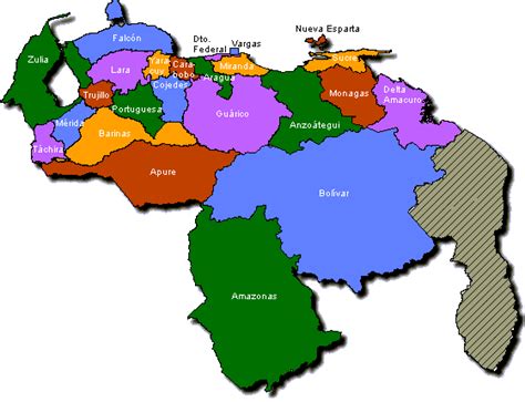 Croquis Del Mapa De Venezuela Actual Imagui