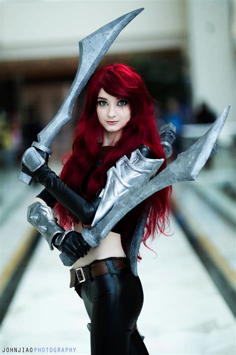 katarina league of legends cosplay by johnjiaophotography on deviantart