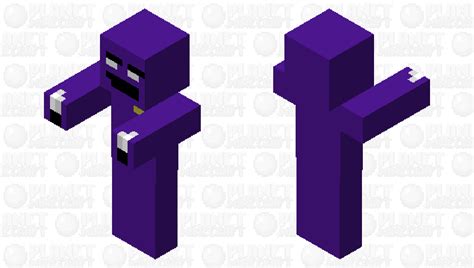 Purple Guy Fnaf Minecraft Mob Skin