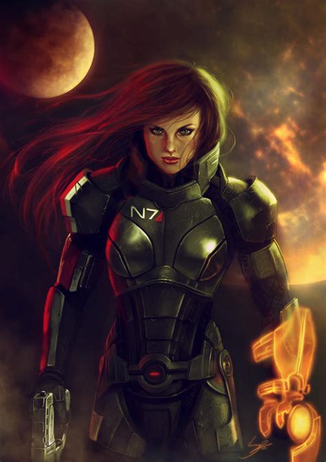 Commander Shepard By Anathematixs On Deviantart