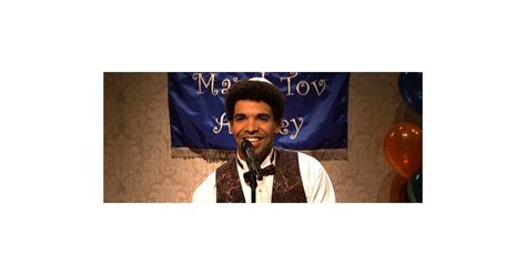 Drake S Saturday Night Live Bar Mitzvah Skit Popsugar Entertainment