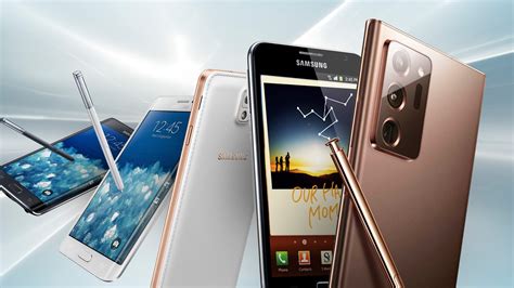 Die Geschichte Von Samsungs Galaxy Note Serie Wars Das
