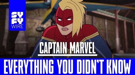 The Name Captain Marvel Everything You Didnt Know Syfy Wire Youtube