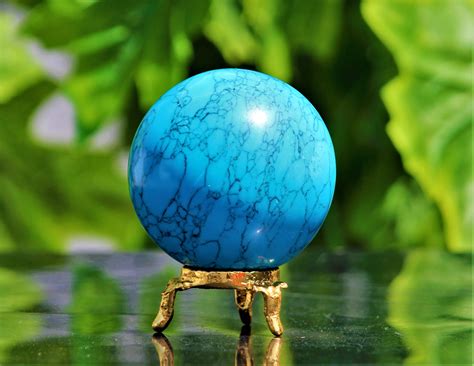 Gorgeous Large 60mm Blue Turquoise Stone Healing Stone Crystal Etsy