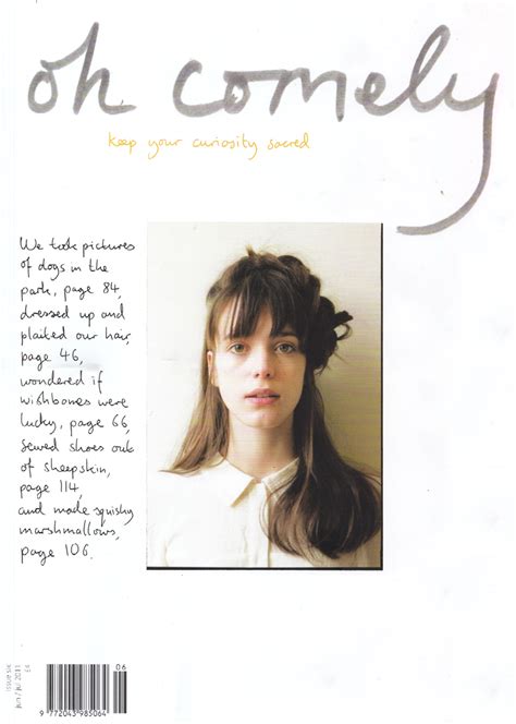 Alice Gabb A Lovely Feature In Oh Comely