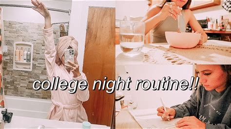 Real College Night Routine 2021 Doing Homework Last Minute Exhausted And More Youtube