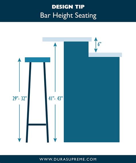 Standard Bar Counter Height Ph