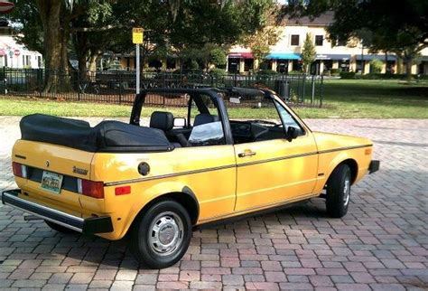 This 1984 volkswagen rabbit gti stayed with its first owner until three years ago, and remains all original apart from replaced wear items and a repainted hood and rear valance. 1982 VW Rabbit Convertible For Sale @ Oldbug.com | Oh the ...