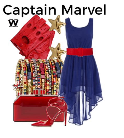 Inspired by Brie Larson as Captain Marvel from the Marvel Universe | Marvel inspired outfits ...