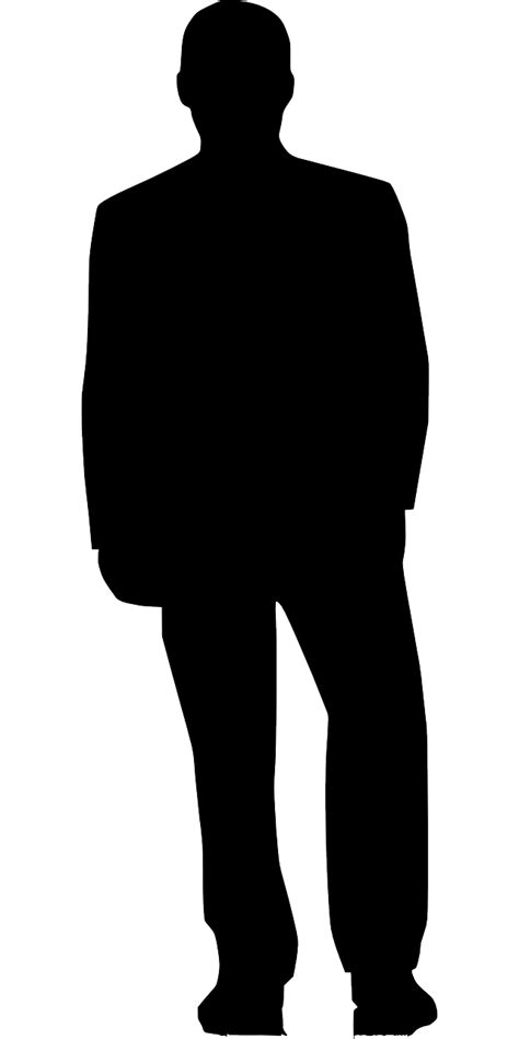 Silhouette Homo Sapiens Man Clip Art Silhouette Png Download 640
