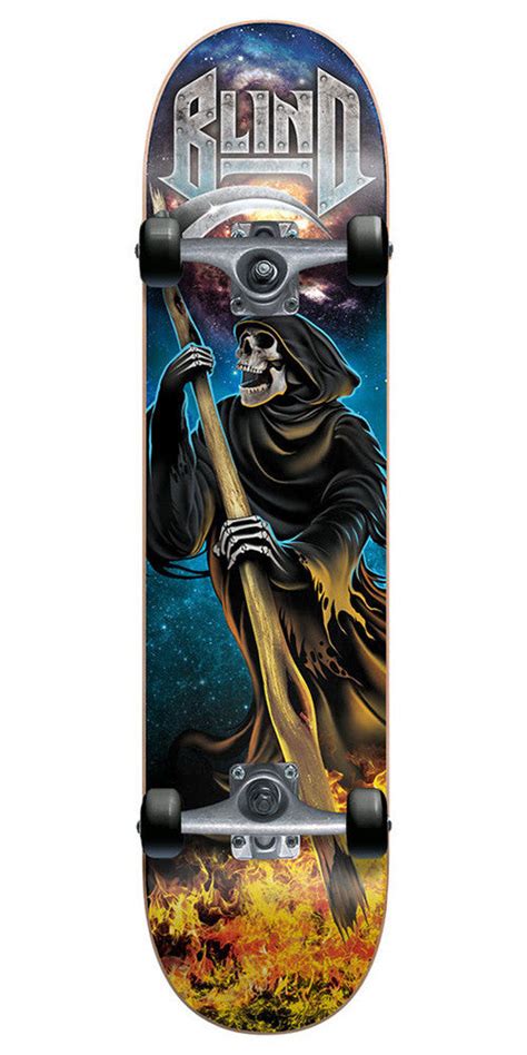 Blind Reaper Attack Complete Skateboard Tealsilver 77 Skateamerica