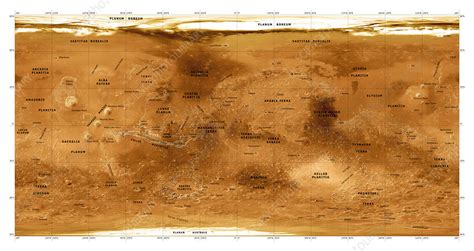 Mars Satellite Map