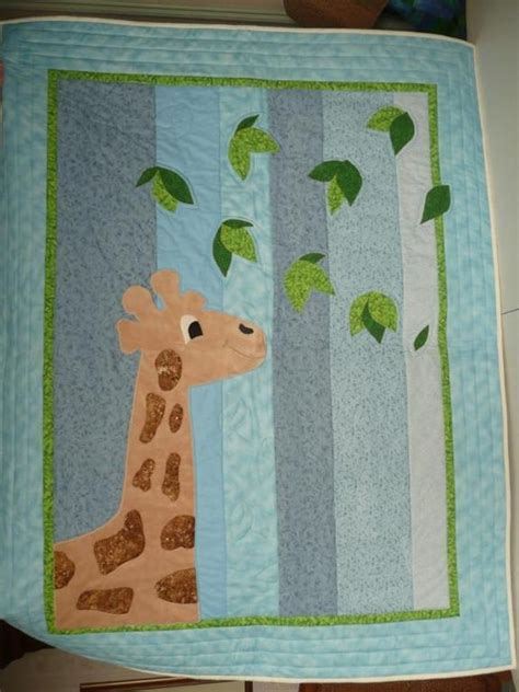 Giraffe Baby Quilt Pattern