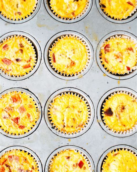 Kid Friendly Sausauge And Cheese Mini Quiches Foodess Recipe Mini